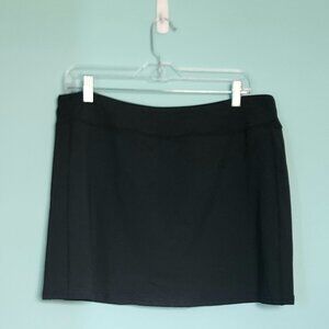 NWT Blevon H Skort-Activewear Skirt w/ Built in Shorts-Black-Women's Size XL